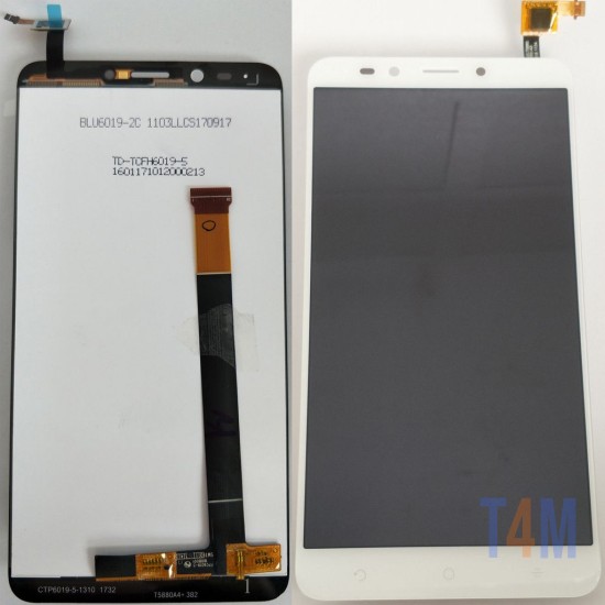 TOUCH+LCD ALCATEL A7 XL 6" WHITE